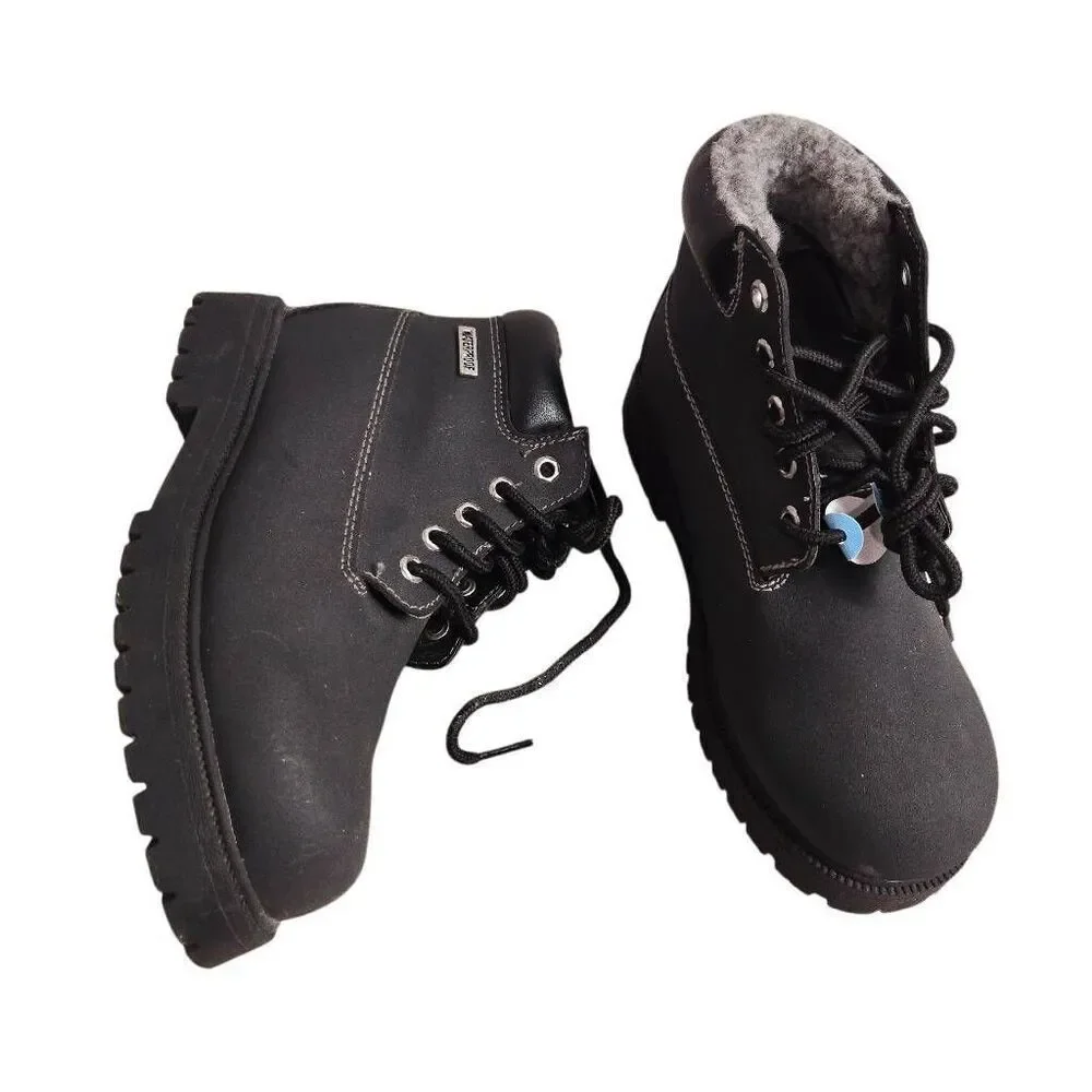 Smartfit skid resist Black Above Ankle Rugged Outdoor Waterproof Boots, 3